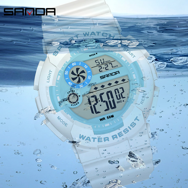 SANDA G style mode femmes Spor - Chronograph Sport Watch avis et prix