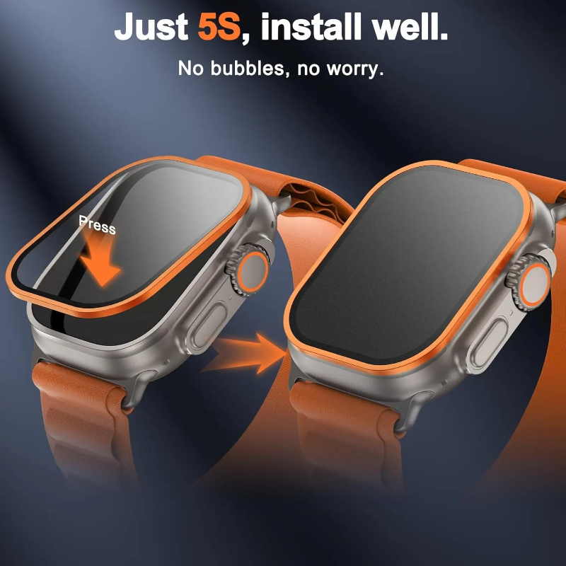 Verre trempé pour Apple Watch  - Smartwatch Apple Watches For Men avis et prix
