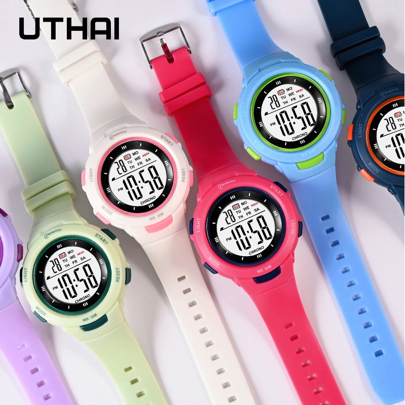 UTHAI enfants montres sport mo - Smartwatch Digital Watches For Kid Girl avis et prix